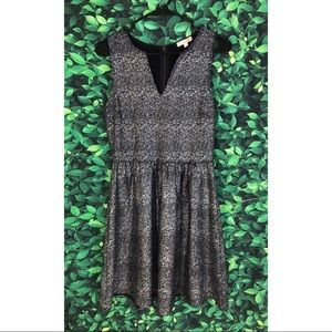 Gianni Bini Silver & Black Party Dress